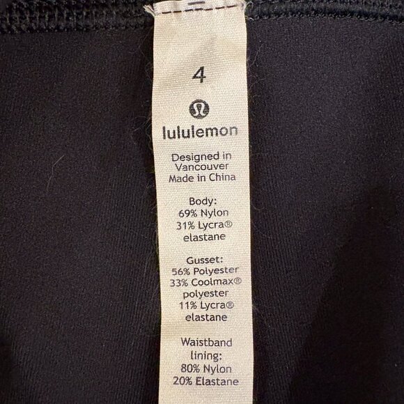 Lululemon Speed Up Mid-Rise Tight 28" Women's Size 4 NEW - Picture 9 of 10